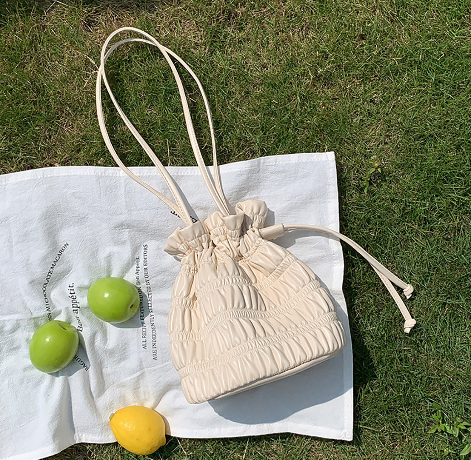 Lauren Fritz Shirring Shoulder Bag