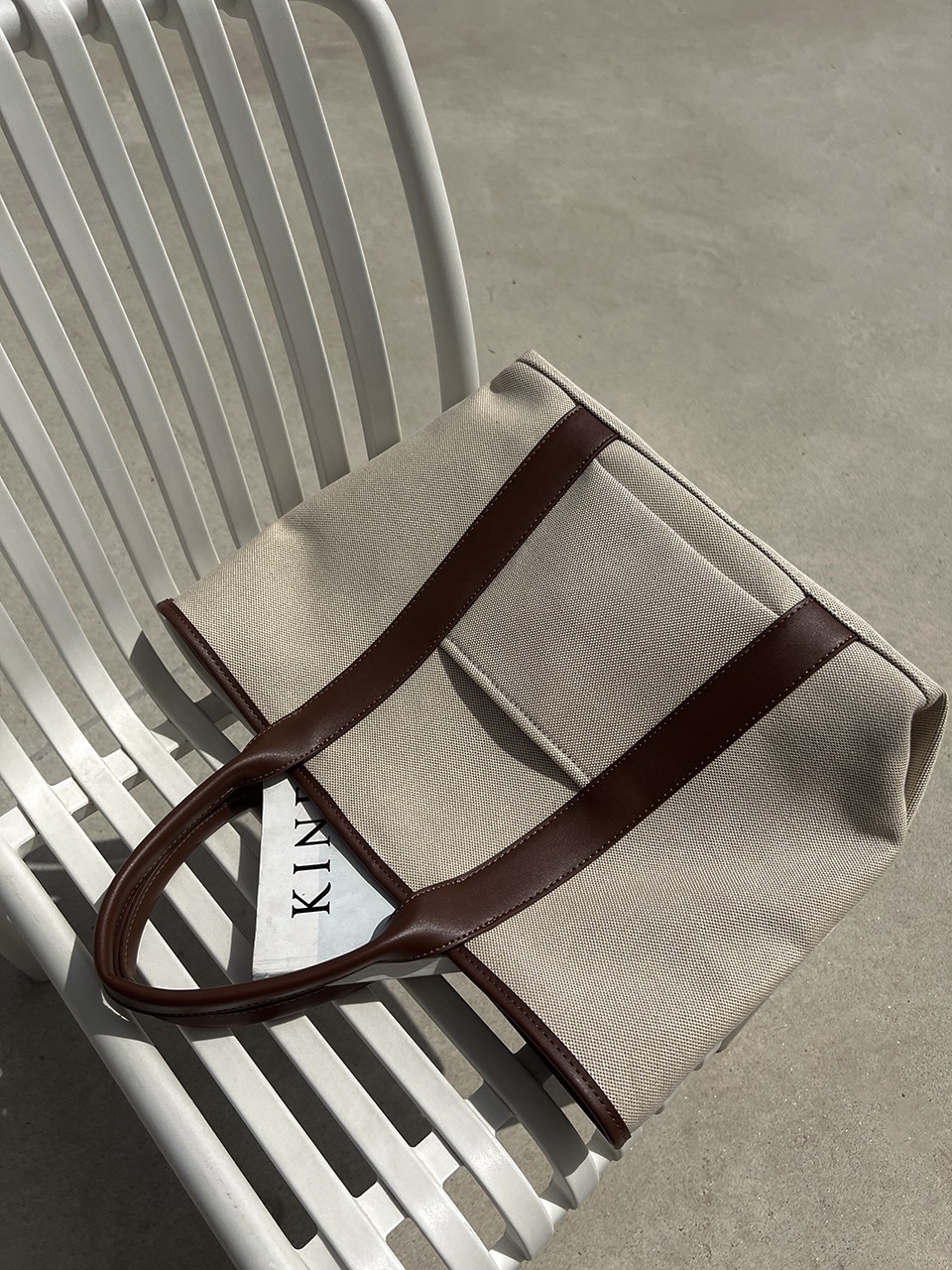 Pocket tote bag (3 colors)