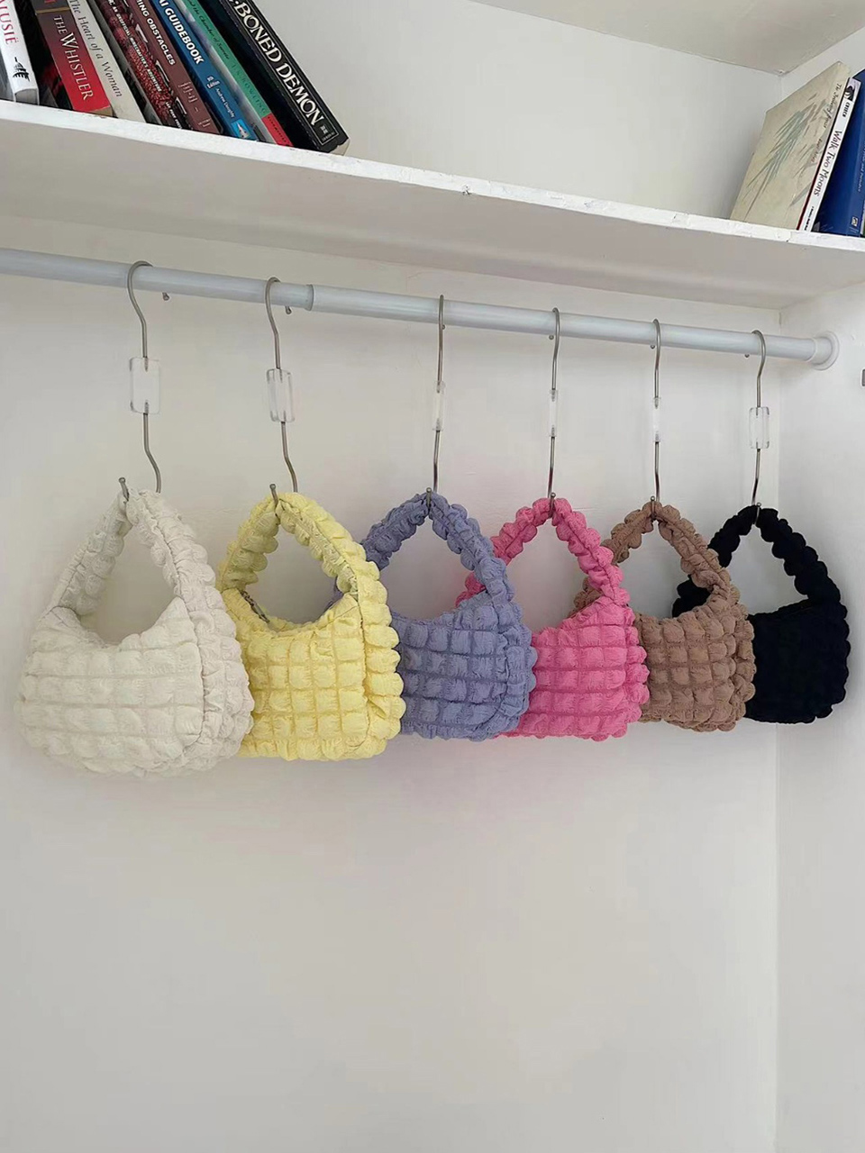 Bubble Quilted Mini Tote Bag