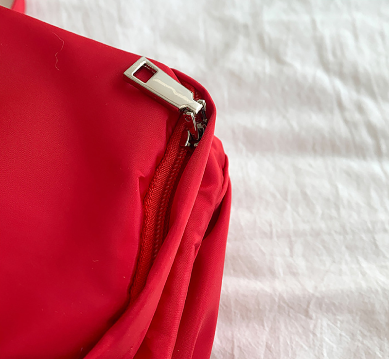 Casual nylon mini backpack