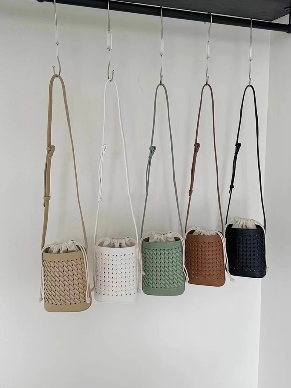 Bali Weaving Net Mini Shoulder Bag