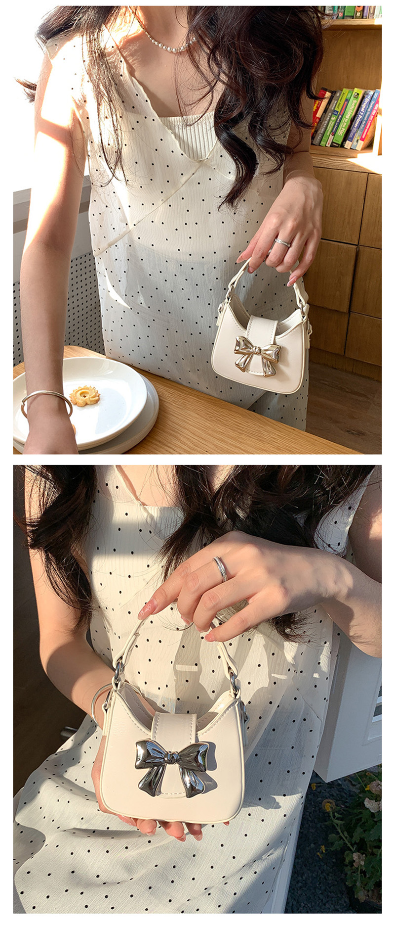 Ribbon Chain Ballet Core Mini Shoulder Bag (5 colors)