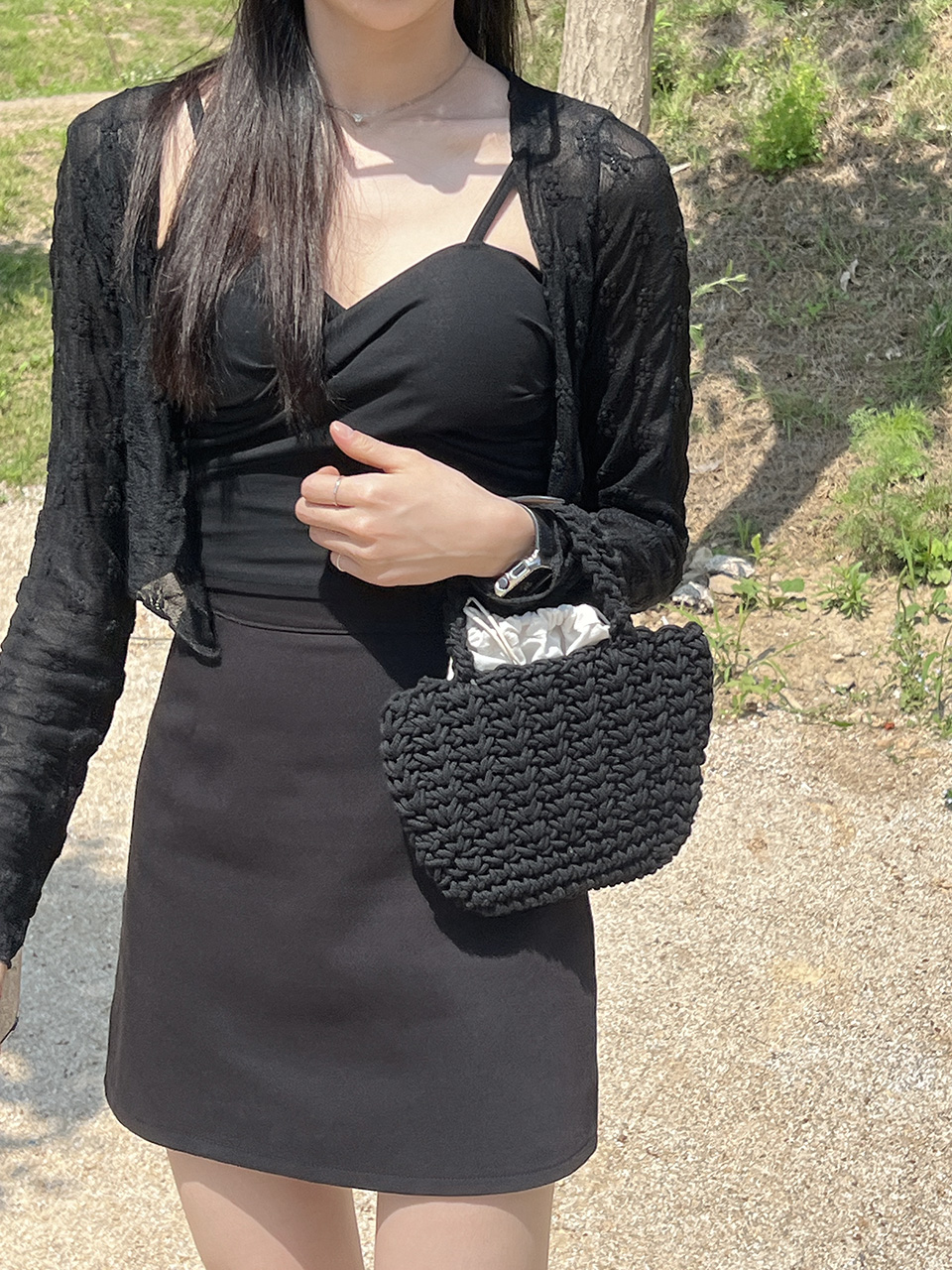 Crochet Mini Tote Bag (6 colors)