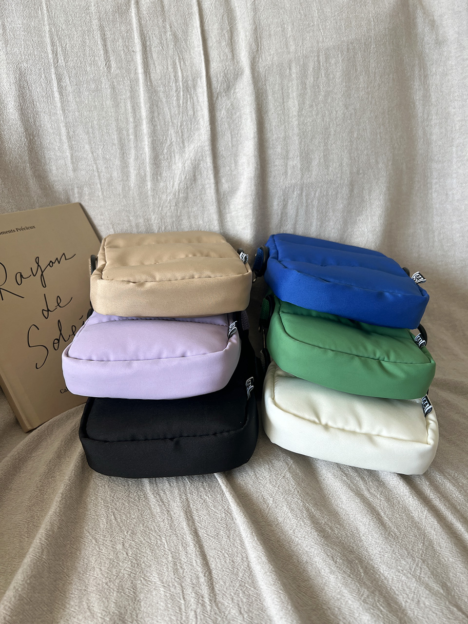 Smooth Quilted Square Mini Bag
