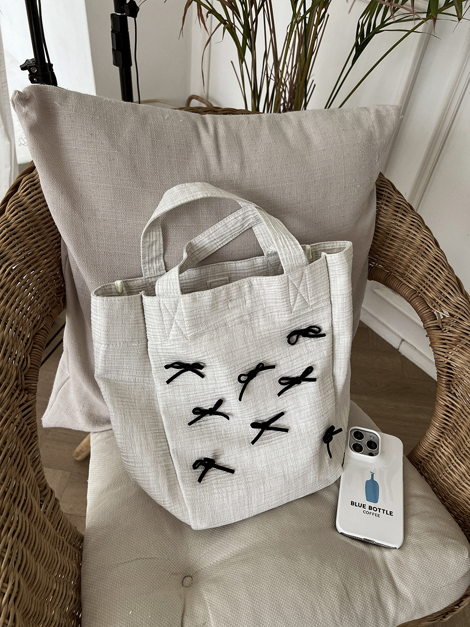 Ribbon Ballet Core Tote Bag