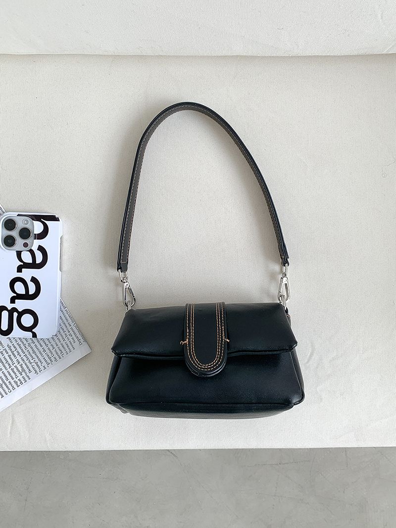 Denim Leather Mini Tote Bag (3 colors)