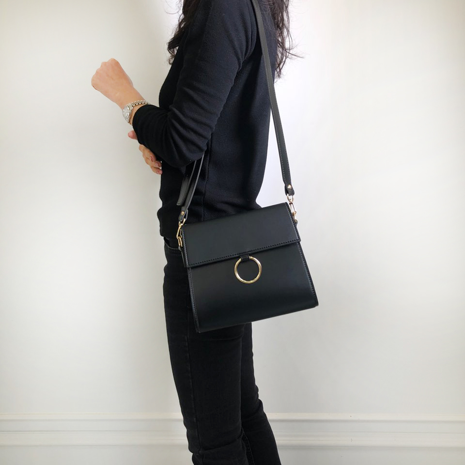 Ring Square Mini Shoulder Bag (4 colors)