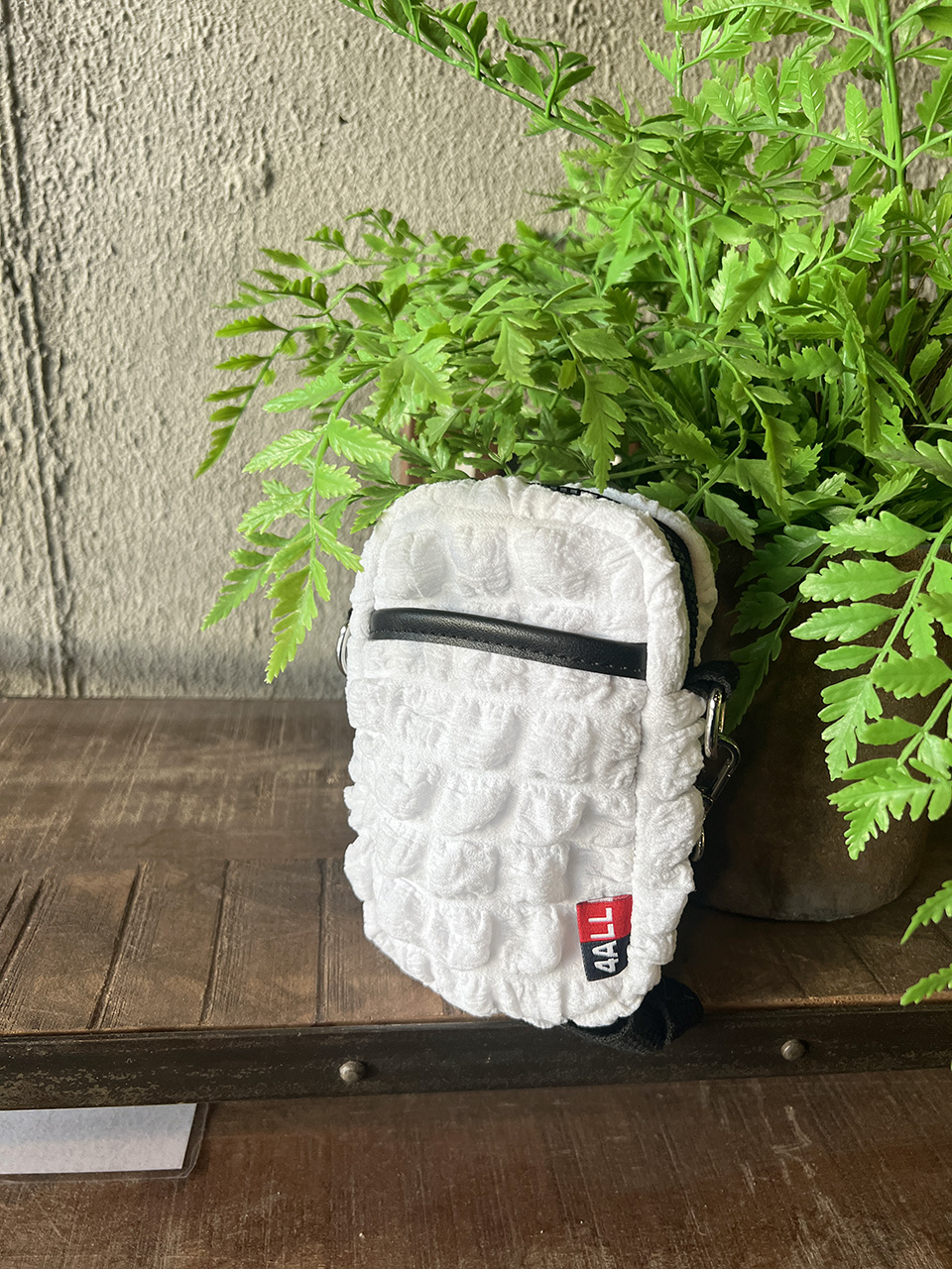 Bubble Quilted Mini Shoulder Bag