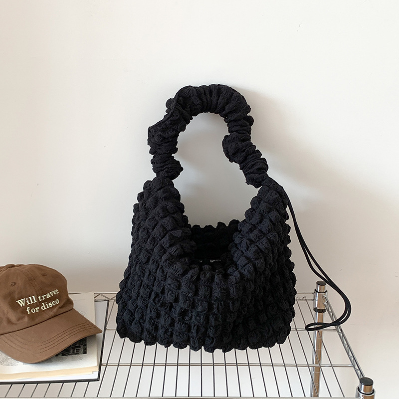 Bubble Quilted Shoulder Bag