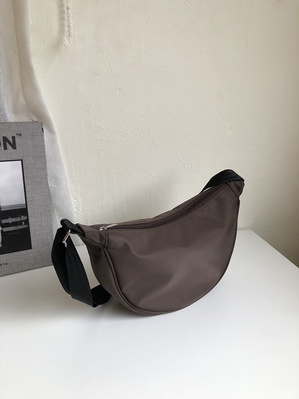 Nylon crossbody bag
