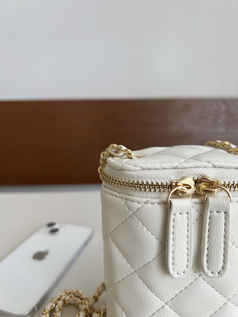 Sienna Quilted Square Mini Chain Bag
