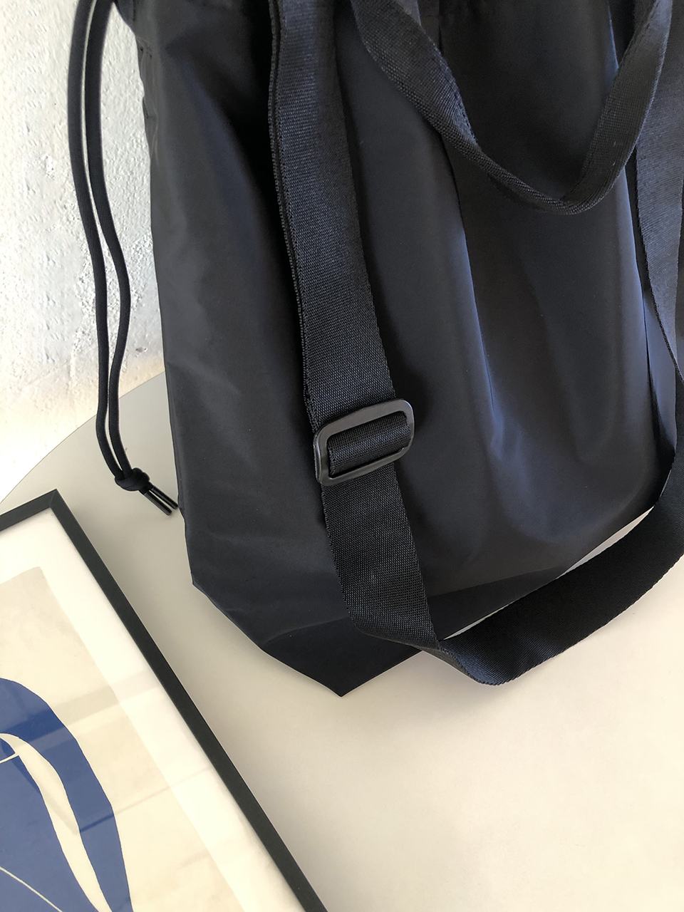 Shirring Bucket Big Crossbody Bag