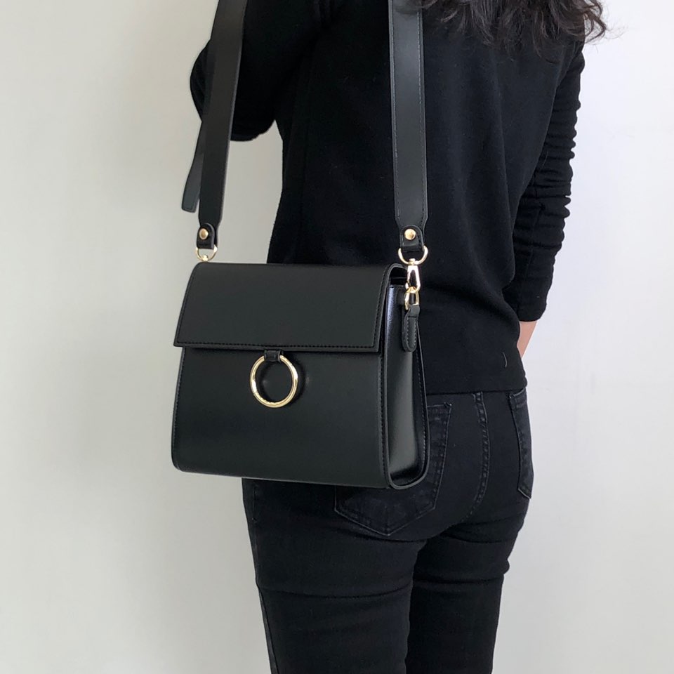Ring Square Mini Shoulder Bag (4 colors)