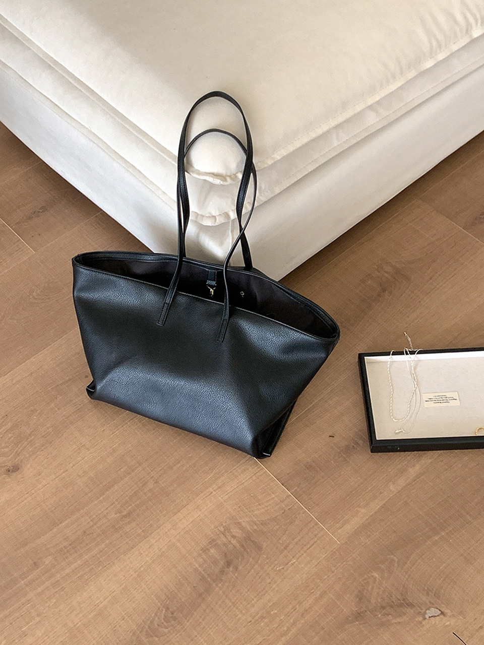 Suede Classic Leather Big Tote Bag/Shoulder Bag