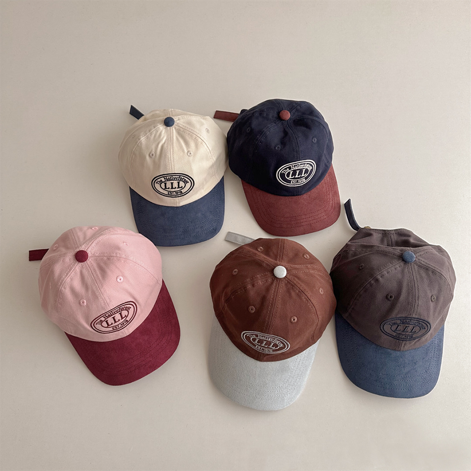 Two-tone vintage stitch cap