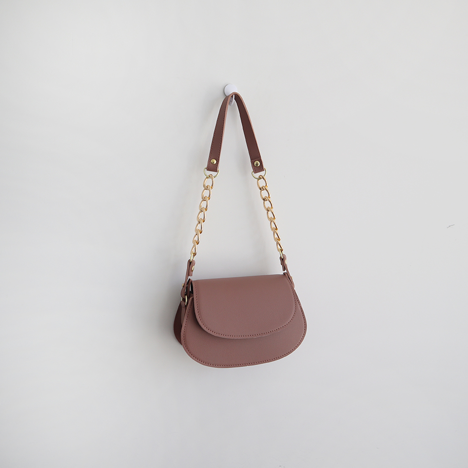 Soft chain mini shoulder bag (with cross strap)