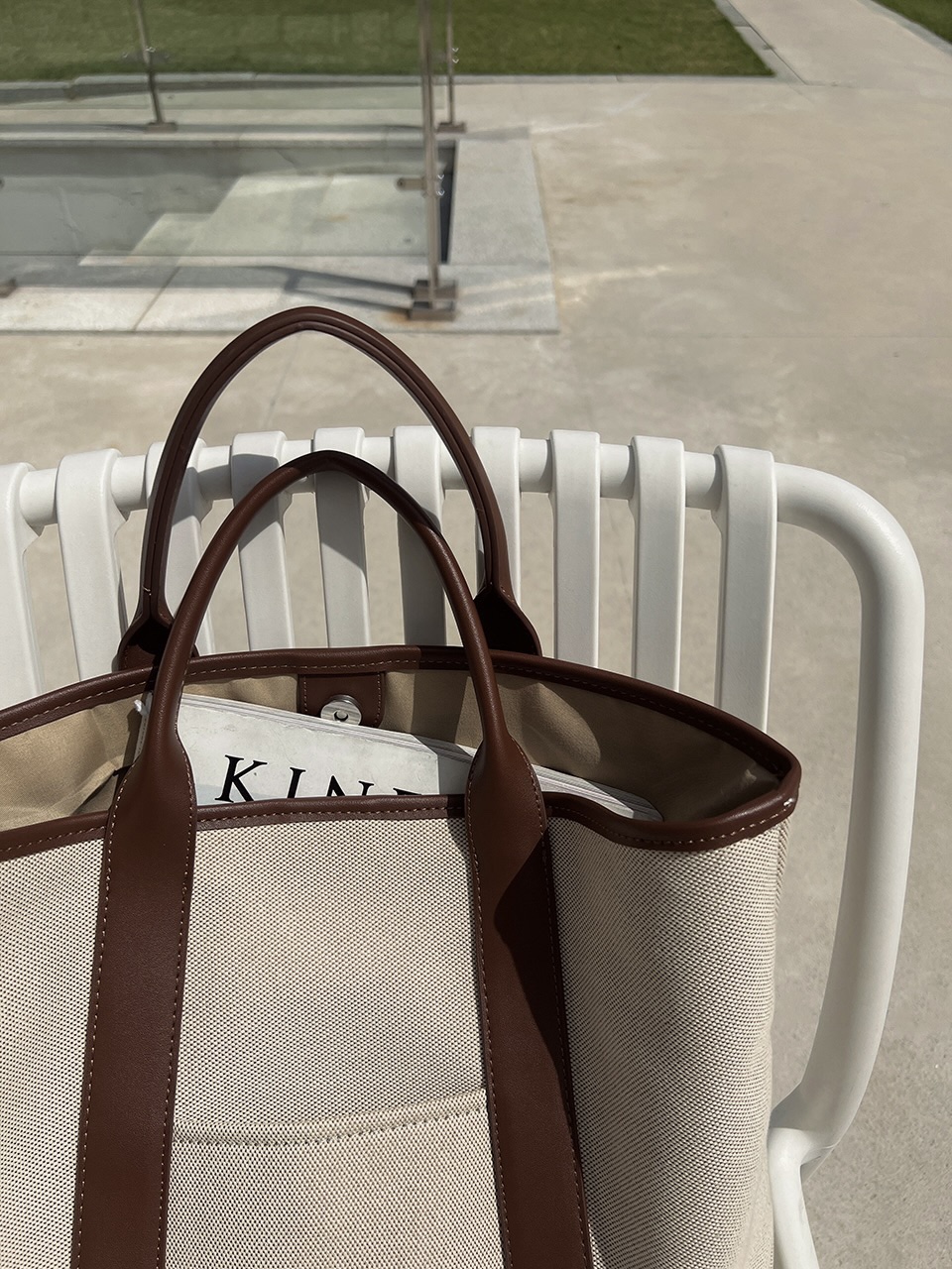 Pocket tote bag (3 colors)