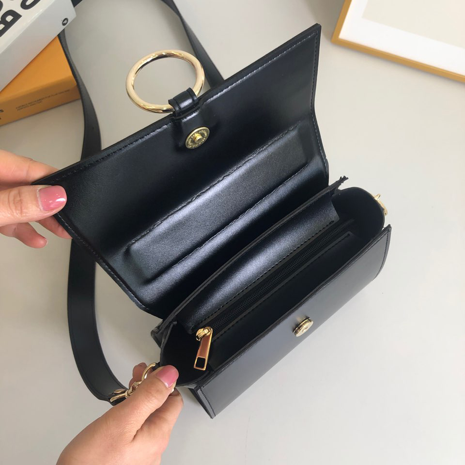 Ring Square Mini Shoulder Bag (4 colors)