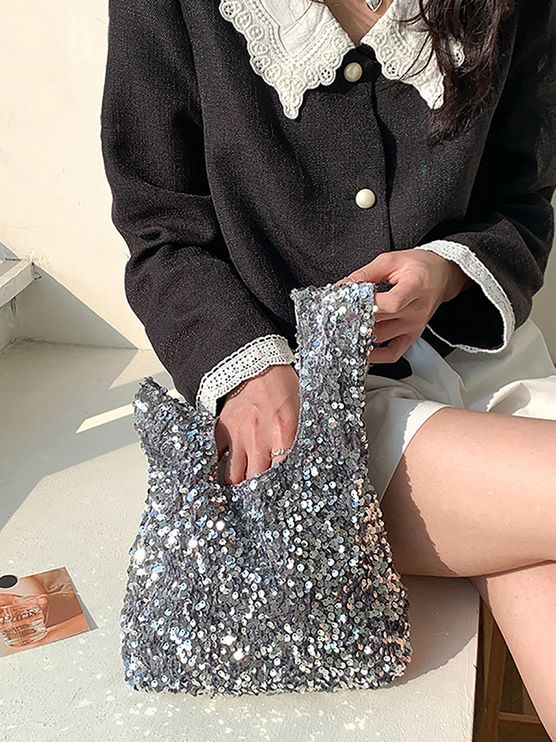 Sequin Mini Tote Bag (3 colors)