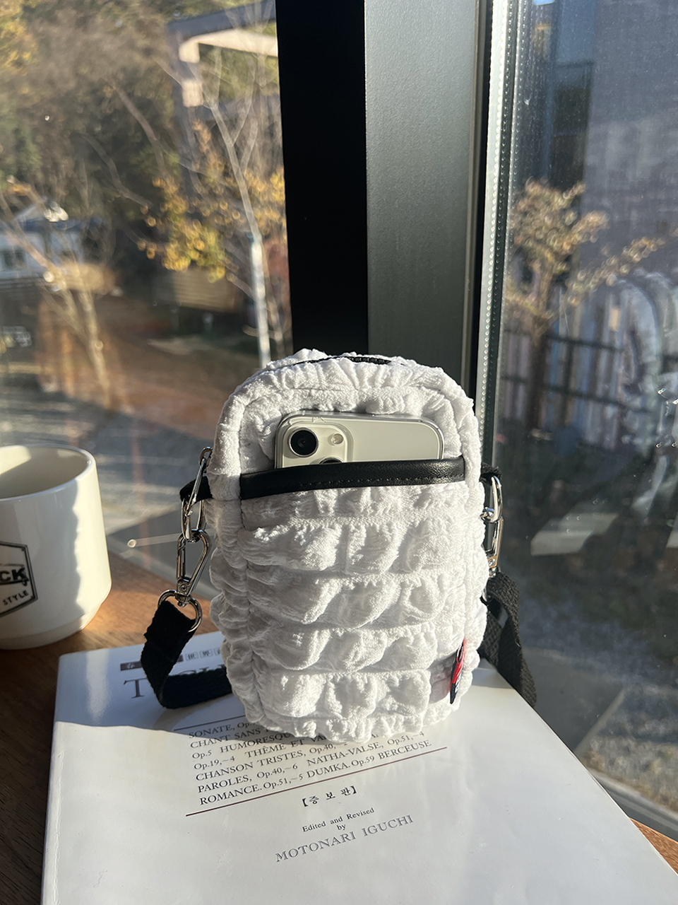 Bubble Quilted Mini Shoulder Bag