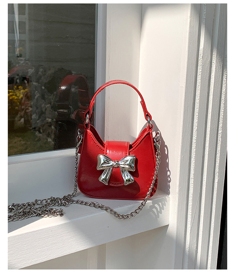 Ribbon Chain Ballet Core Mini Shoulder Bag (5 colors)