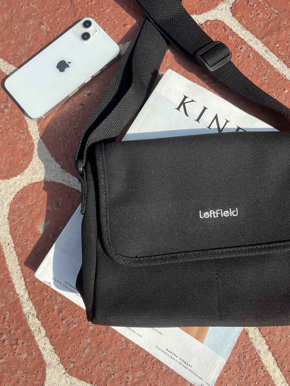 Canvas Flip Mini Shoulder Bag