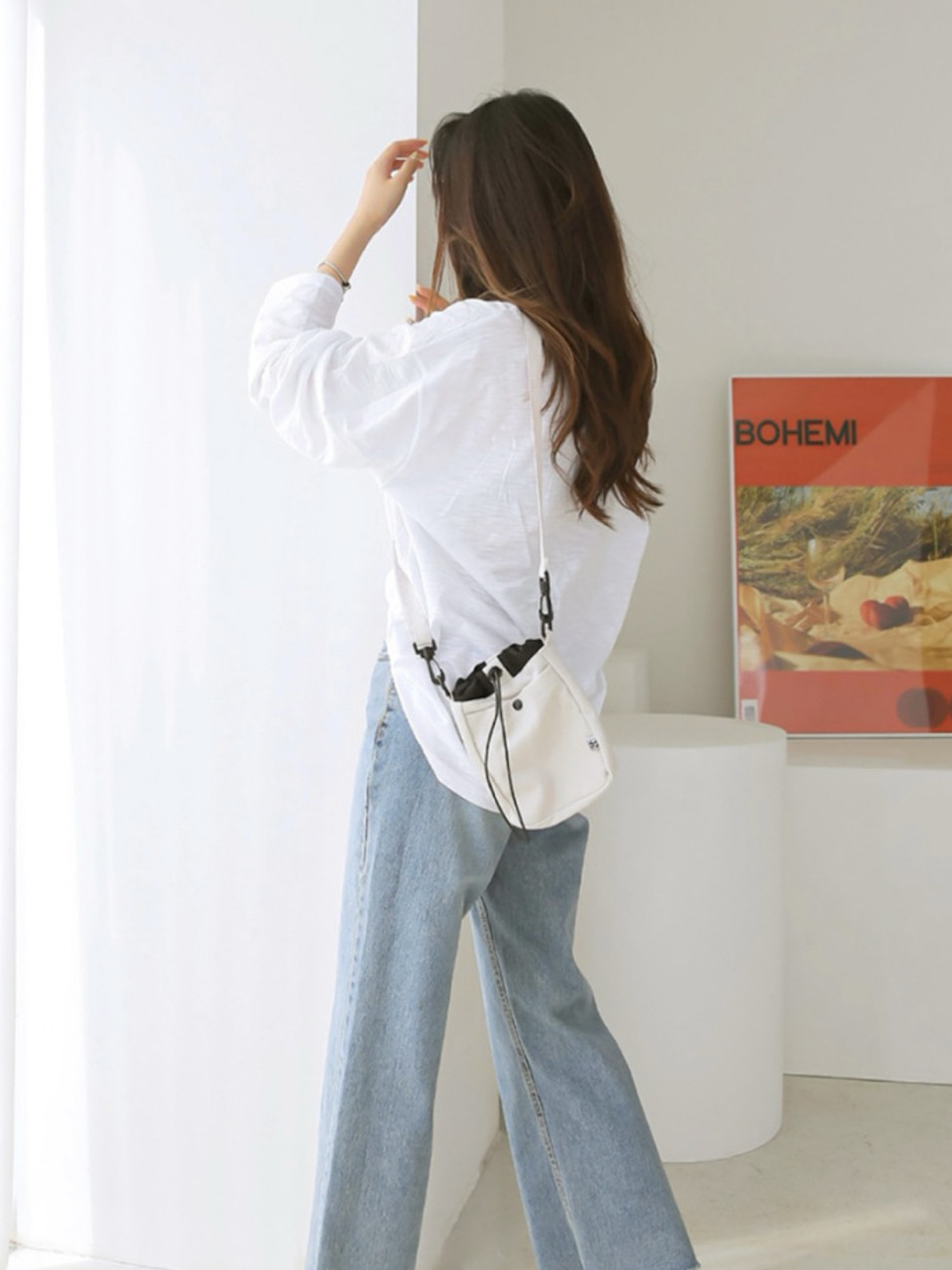 String Nylon Waterproof Mini Crossbody Bag (5 colors)