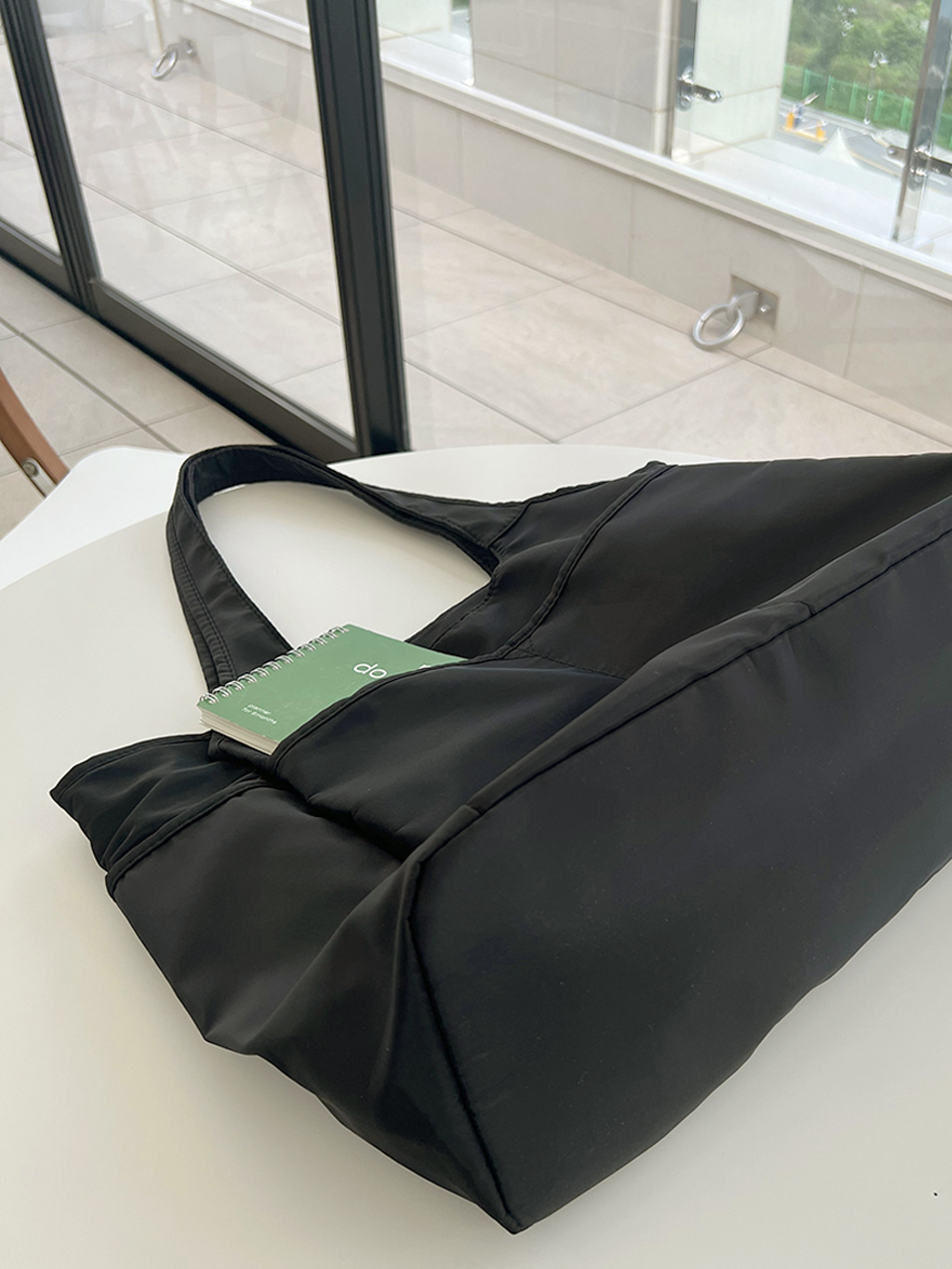 [Waterproof] Zipper Big Shoulder Bag
