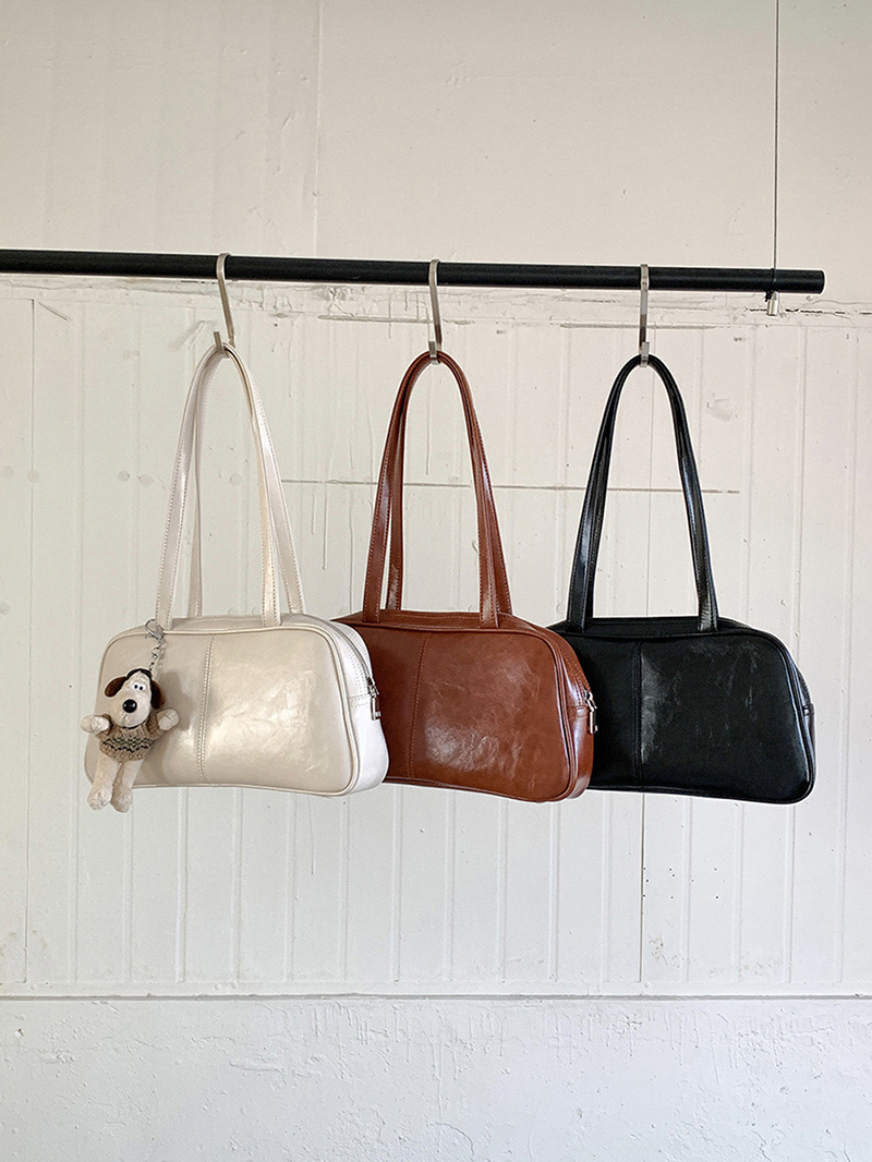 Crack Square Shoulder Bag (3 colors)