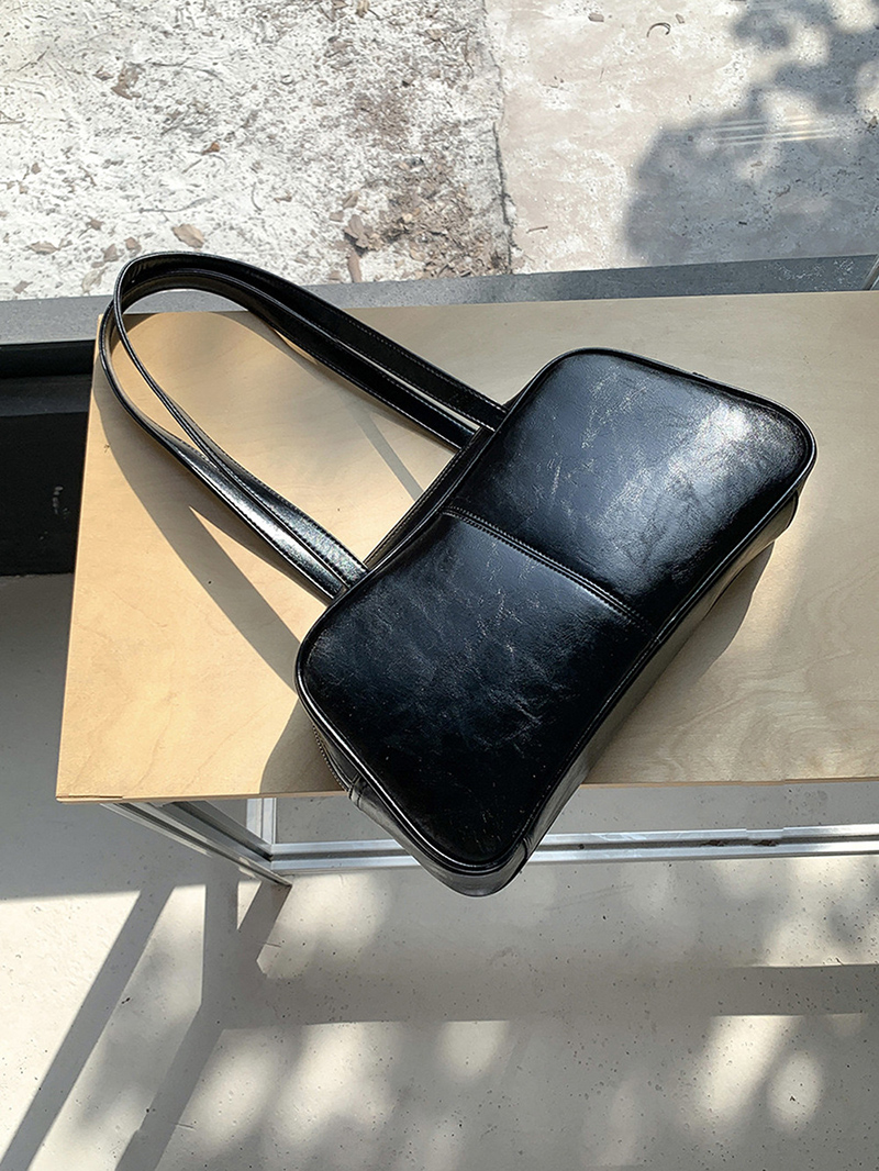 Crack Square Shoulder Bag (3 colors)