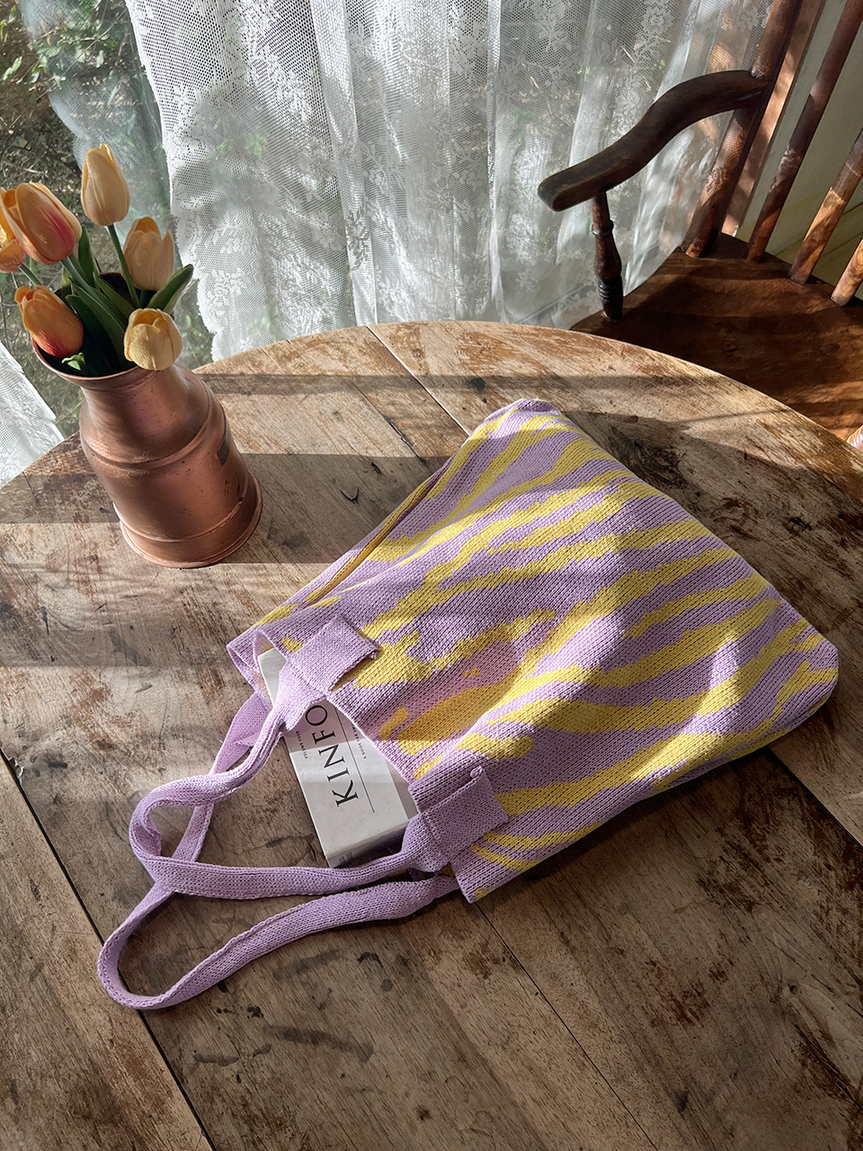 Knitted Big Eco Bag (4 colors)