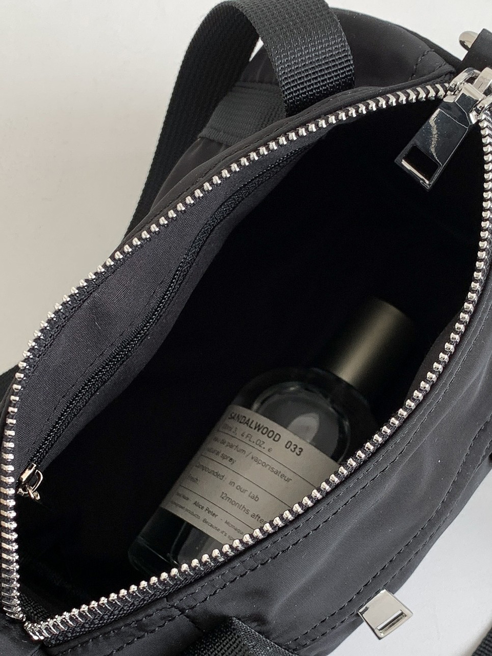 Nylon mini tote bag