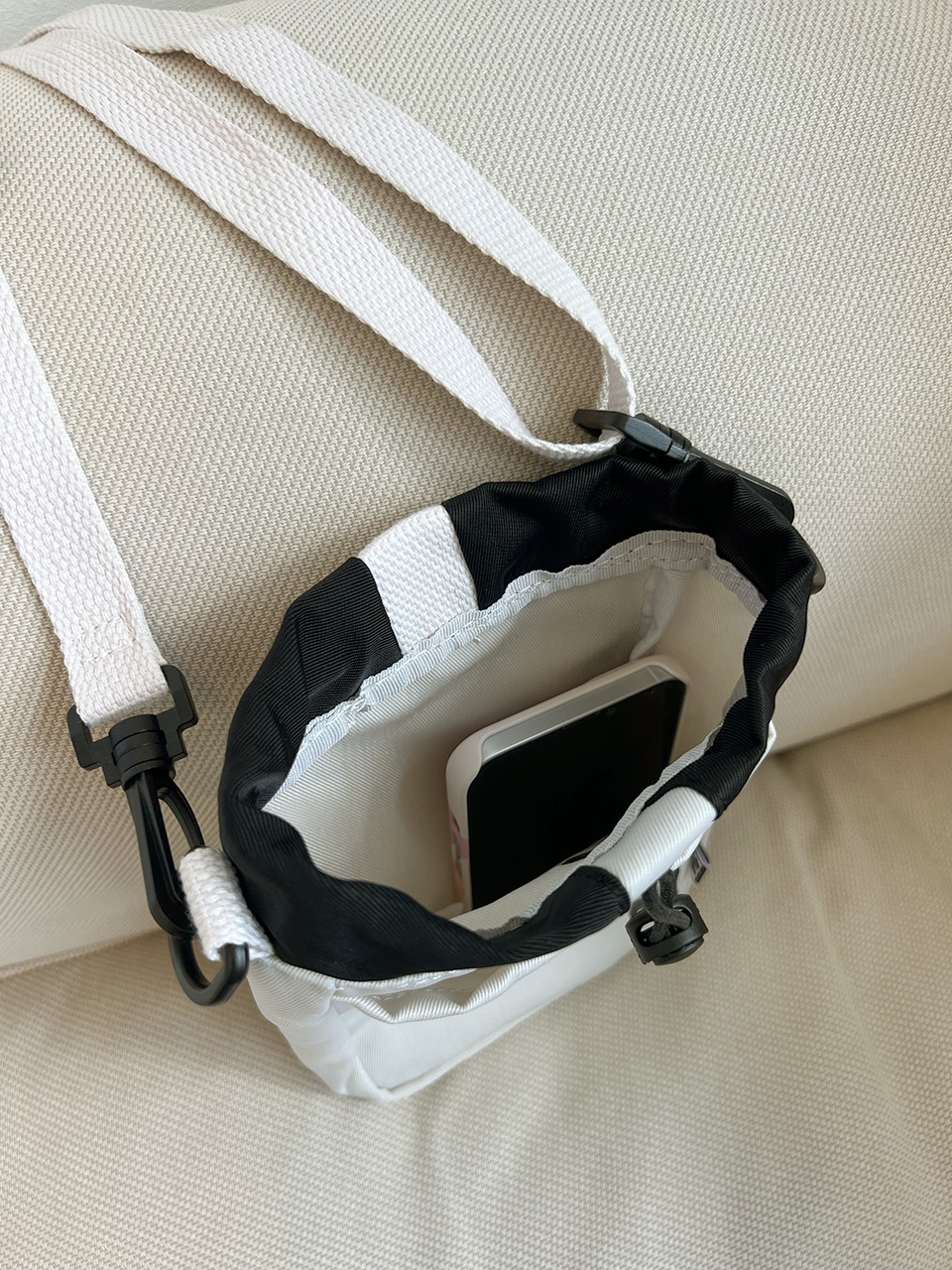 String Nylon Waterproof Mini Crossbody Bag (5 colors)