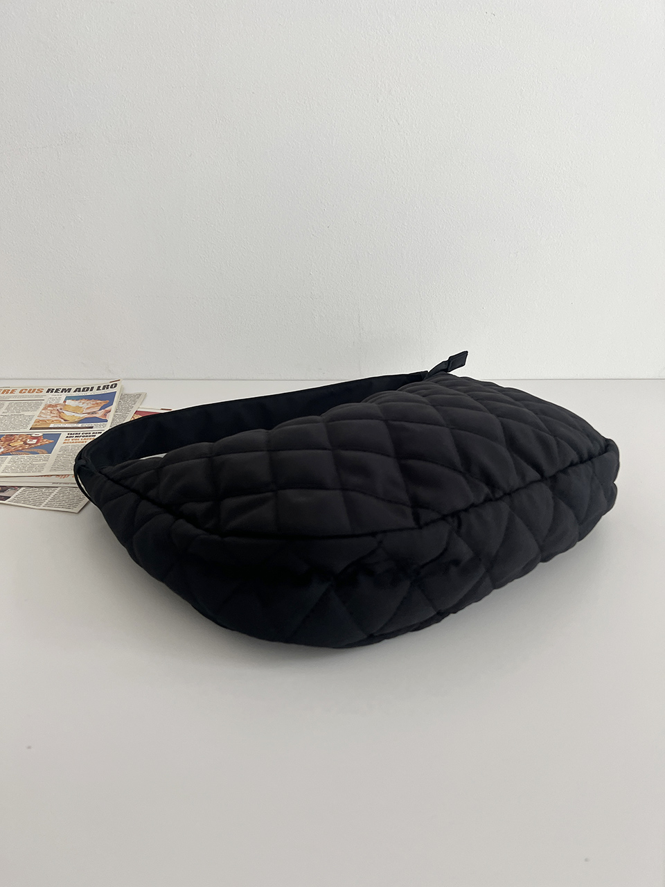 Quilted Down Shoulder Bag (4 colors)