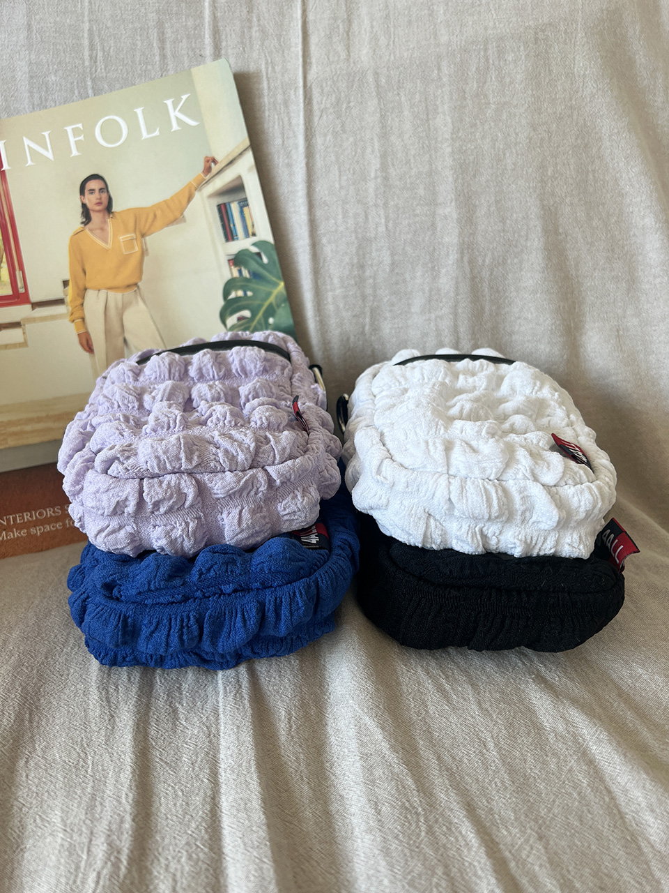 Bubble Quilted Mini Shoulder Bag