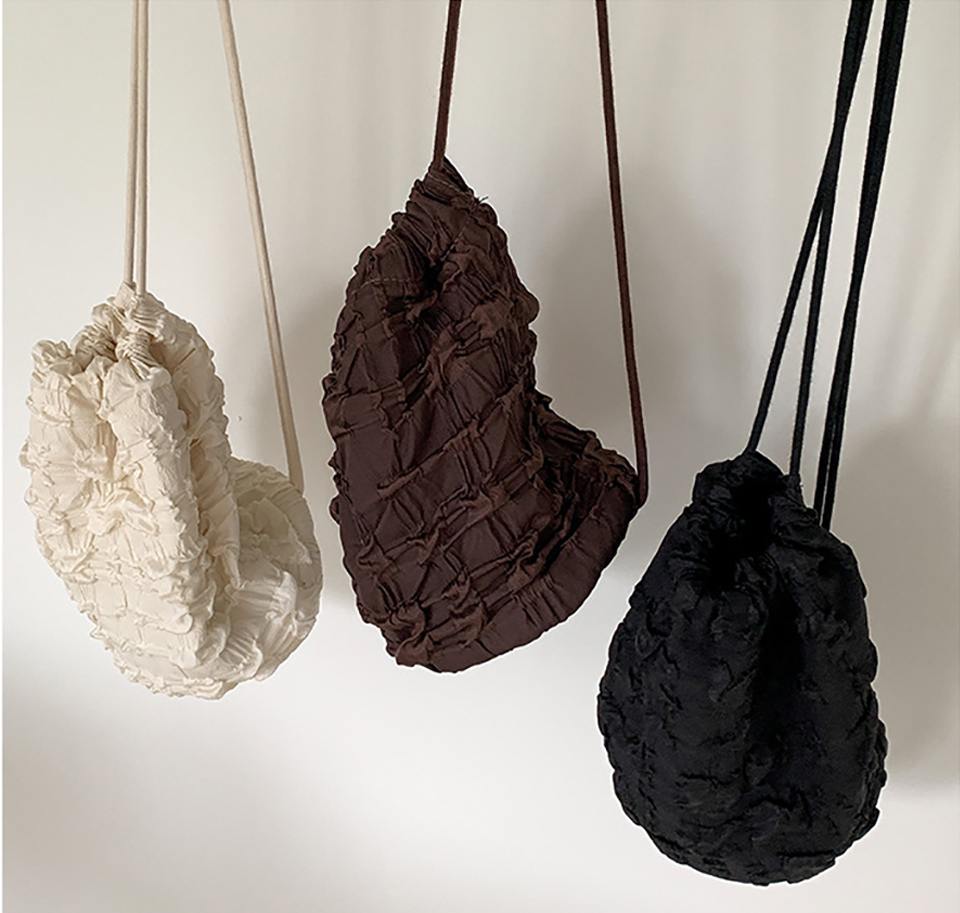 Bubble Lace Quilted Mini Backpack
