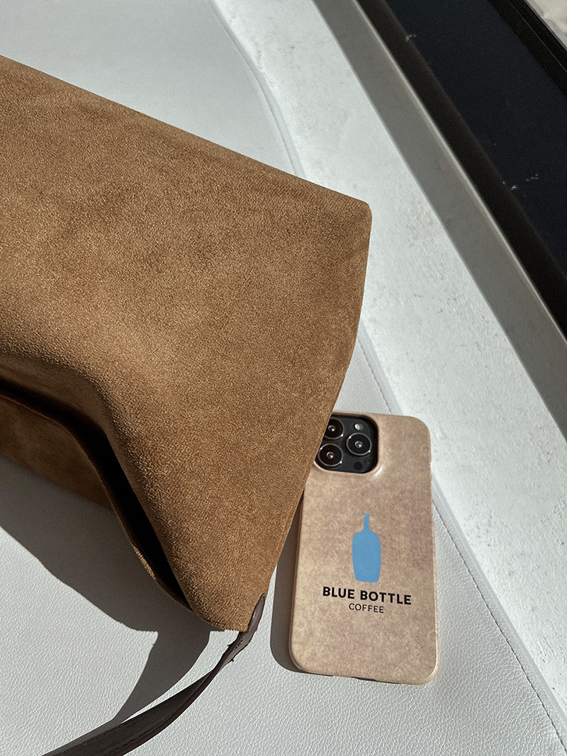 Suede bag