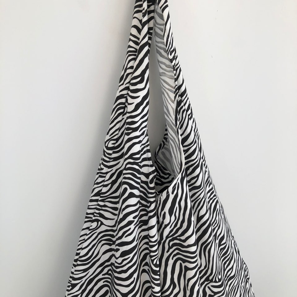 Zebra Big Shoulder Eco Bag