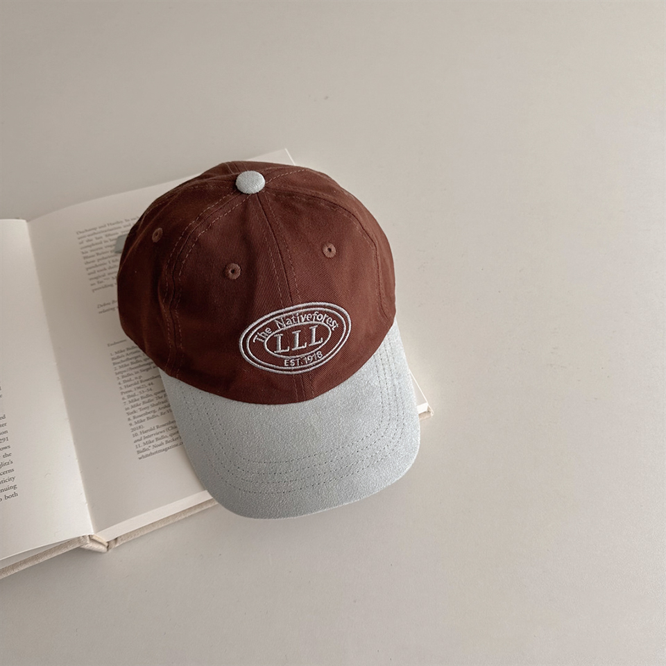 Two-tone vintage stitch cap