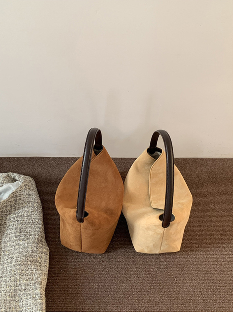 Suede bag
