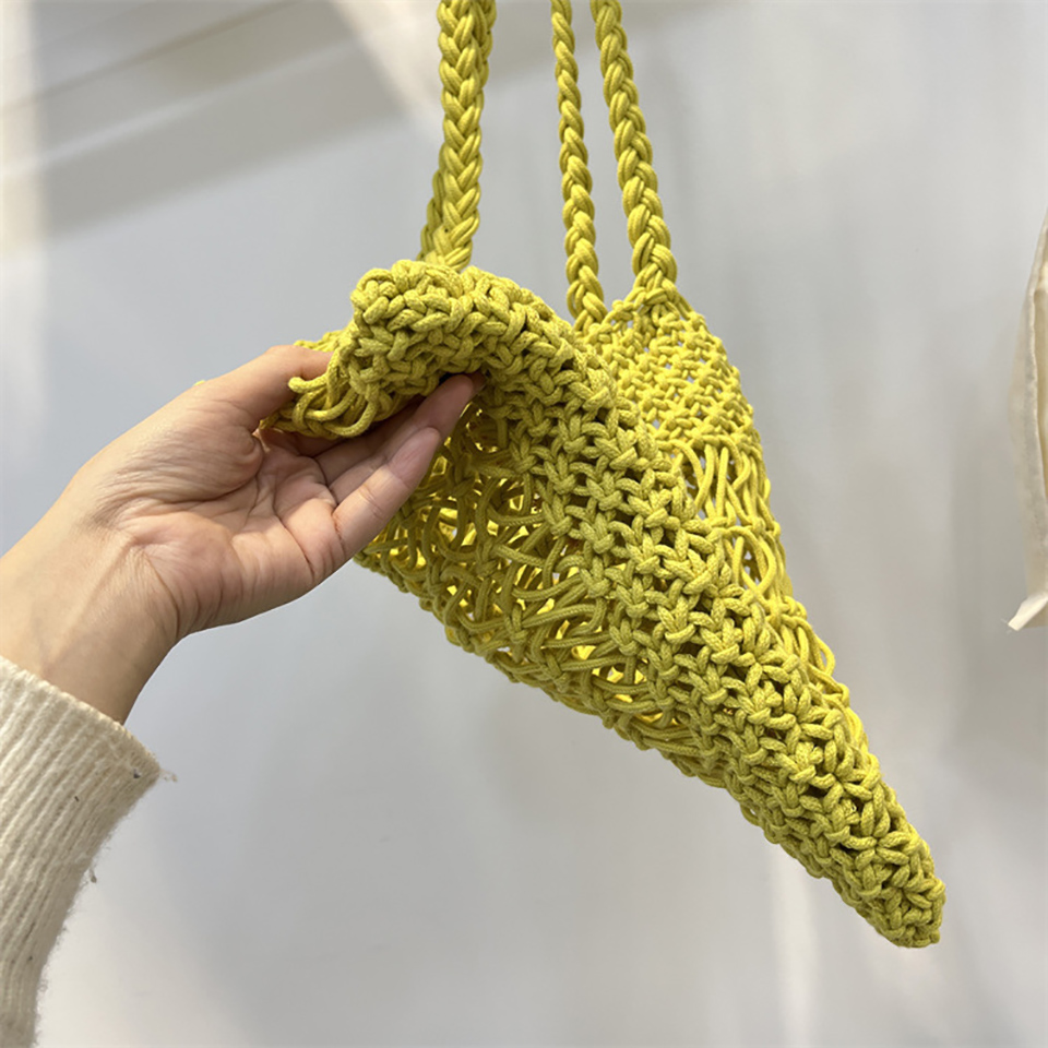 Knitted mesh shoulder bag (5 colors)