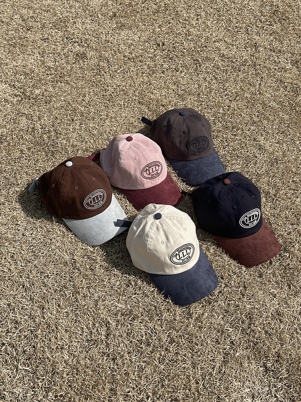 Two-tone vintage stitch cap