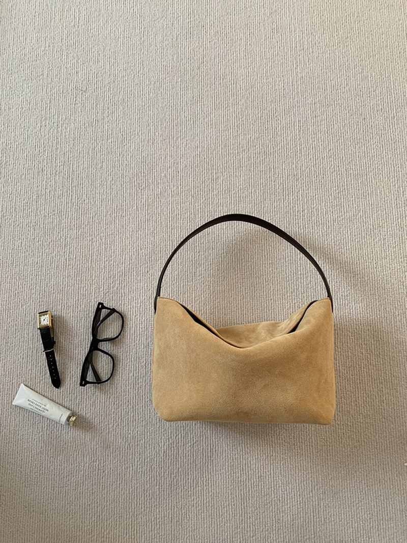 Suede bag