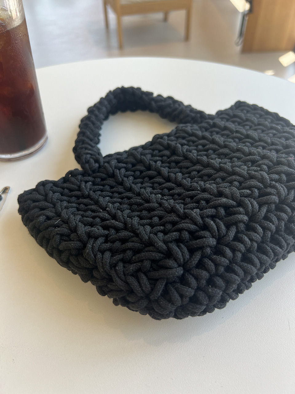 Crochet Mini Tote Bag (6 colors)