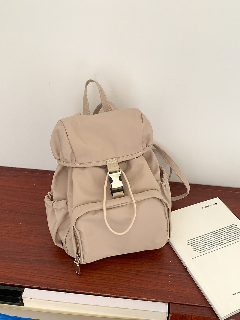 Casual nylon mini backpack