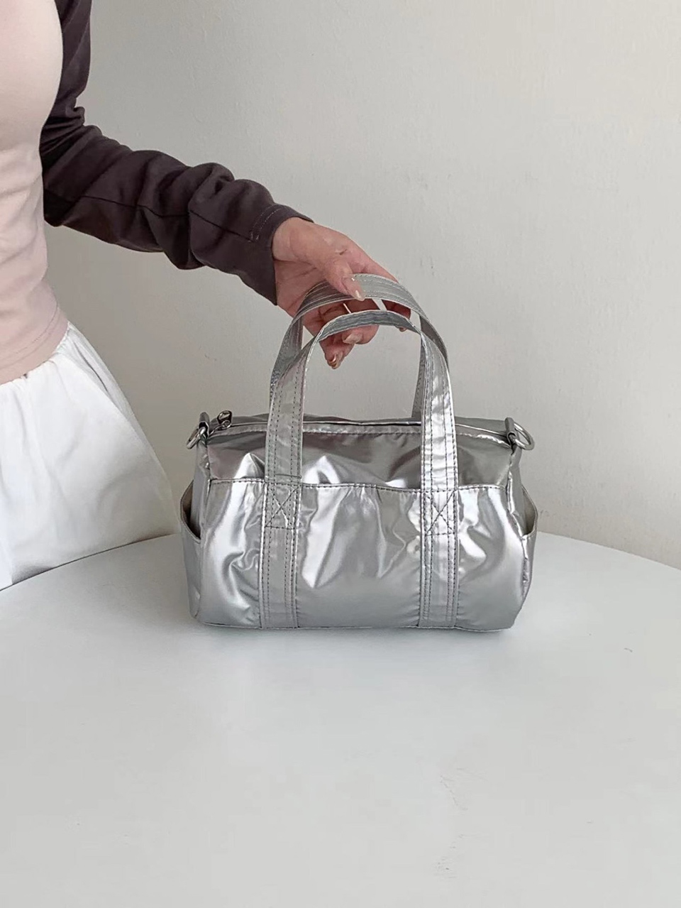 Nylon Mini Tote Bag (4 colors)