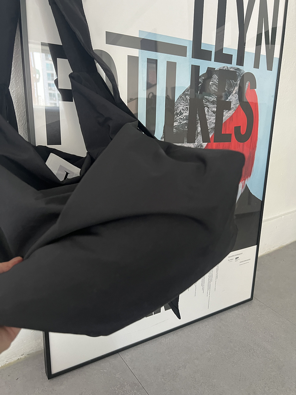 Nylon shoulder bag