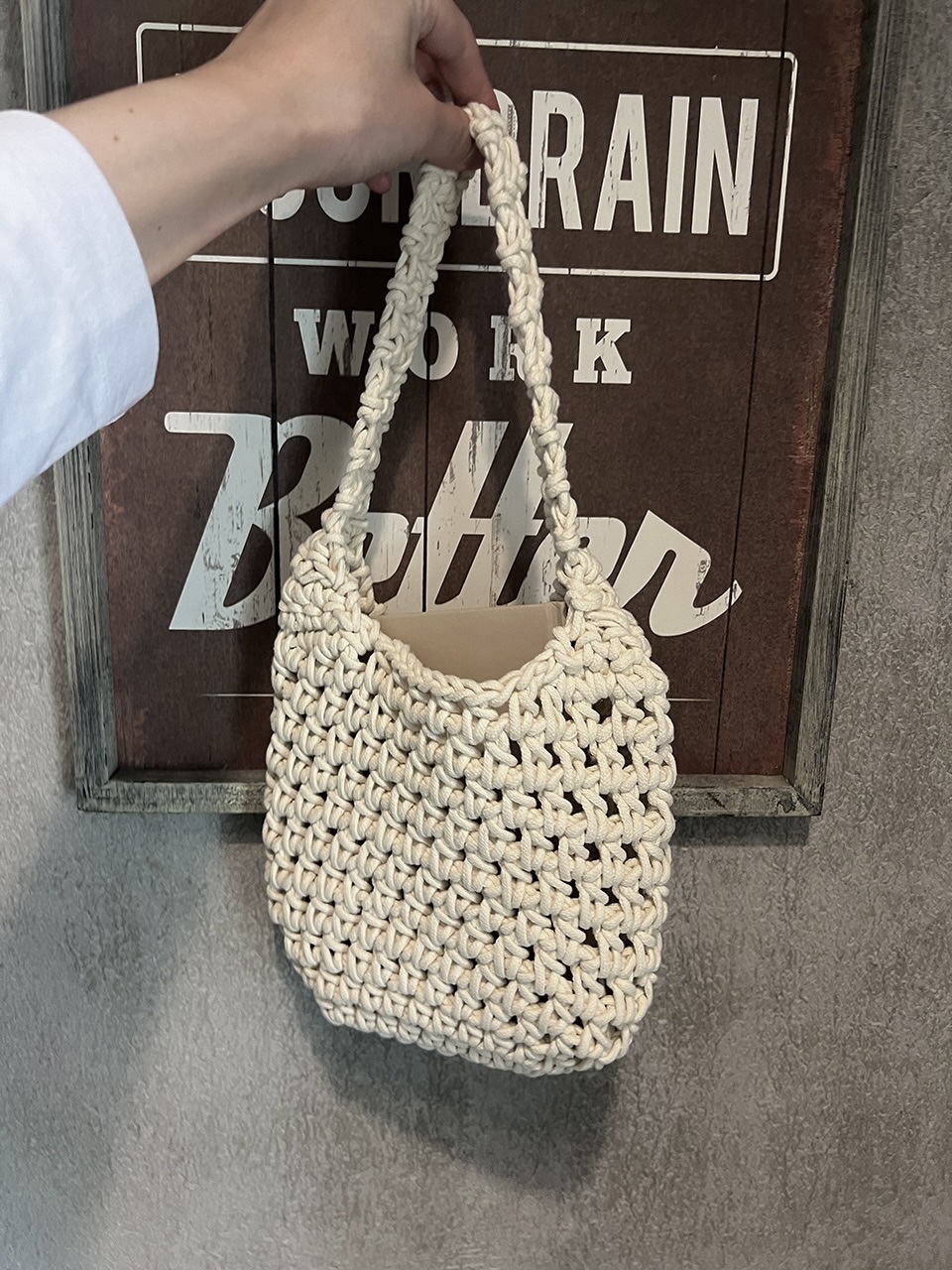 Ribbon Ballet Core Knit Tote Bag (5 colors)