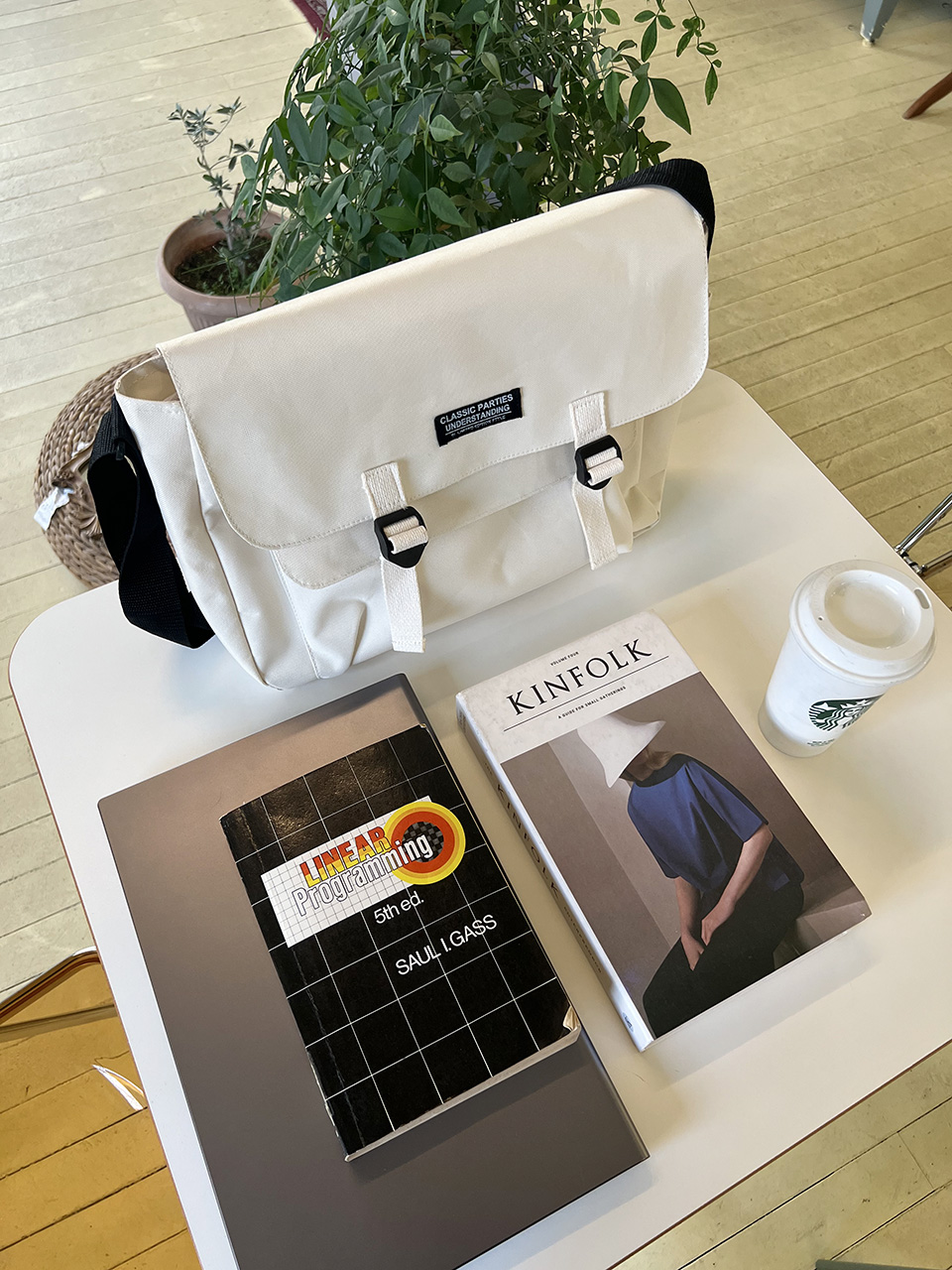 Canvas Classic Zipper Big Cross Messenger Eco Bag (2 colors)