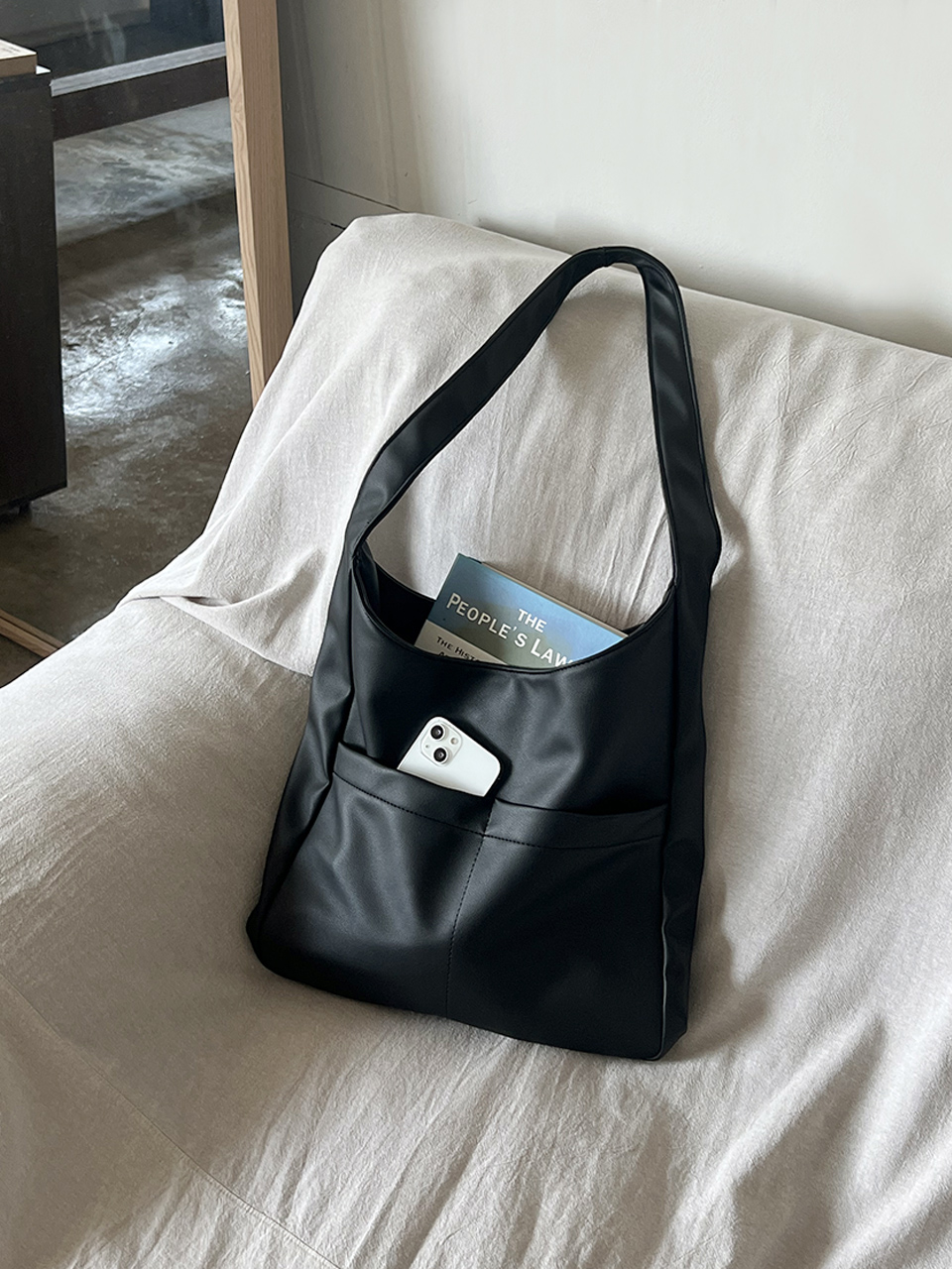 Ganges 2-Pocket Soft Shoulder Bag